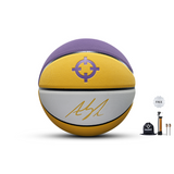 Rigorer Austin Reaves Signature Moisture Absorbent PU Basketball 'Purple/Yellow/White' [Z123320110-7]