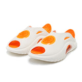 New Design Shark Sandals Super Soft Waterproof Slipper 'White/Orange' (Pack without box) [Z123260506-2]