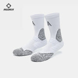 AR logo Rigorer Austin Reaves Basketball Socks Pro 'White/Grey' [Z123340303]