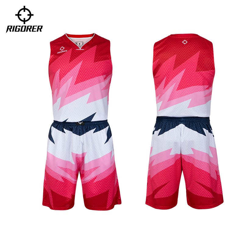 Custom Sublimation Tooth pitch series Basketball Uniform [Z118410124] - red  / XS