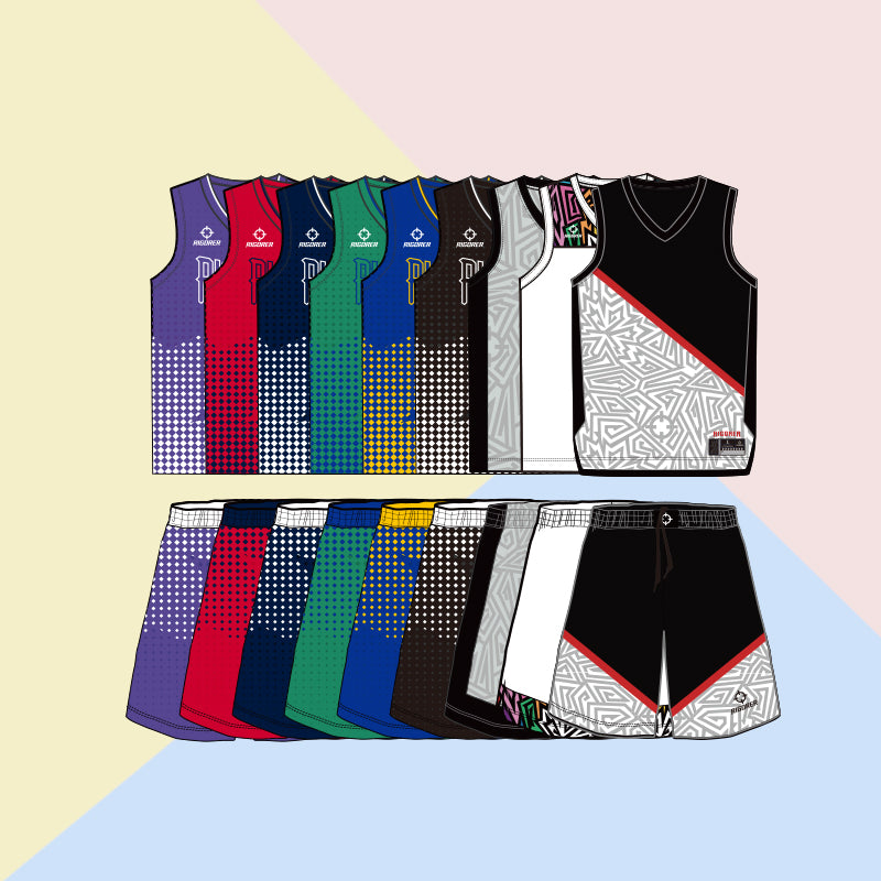Custom Unique Design Dot Pattern High End Quality Cheap Sublimation Quick  Dry Basketball Jersey Uniform