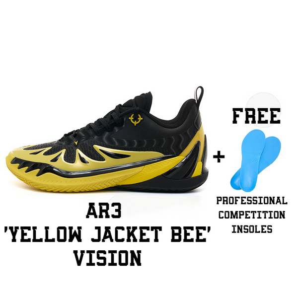 Rigorer AR3 Basketball Sneakers ‘Yellow Jacket Bee' Vision Set [Z325360911-2-Z325350571]