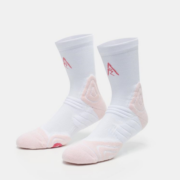 Rigorer AR logo Socks  'White/Pink' [Z123340303]