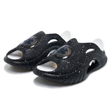 New Color Shark Sandals Super Soft Waterproof Slipper Black (Pack without box) [Z123260506-3]
