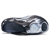 New Design Shark Sandals Super Soft Waterproof Slipper 'Black/White Flow' (Pack without box) [Z123260506-8]
