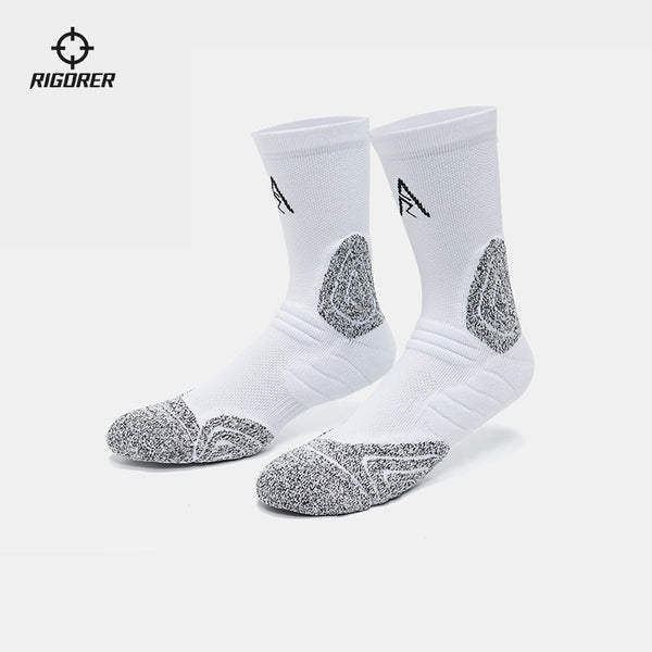 Rigorer AR logo  Socks Pro 'White/Grey' [Z123340303]