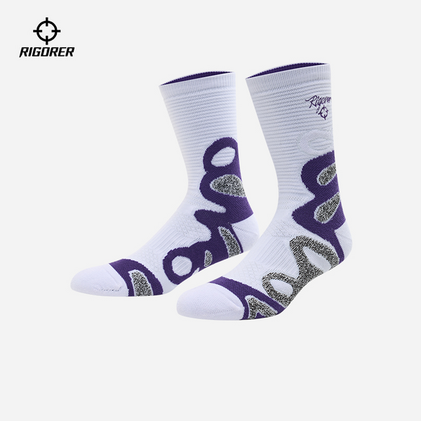 Rigorer Practical 'Butterfly' Basketball Socks [Z125240329]