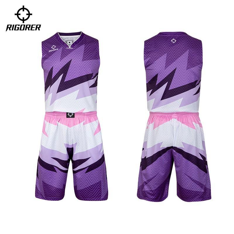 Custom Sublimation Tooth pitch series Basketball Uniform - Rigorer Official Flagship Store