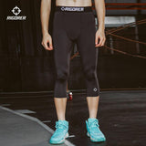 Rigorer Gym Wear Compression Bottoms Polyester Fitness Wear Cropped Trousers Men - Rigorer Official Flagship Store