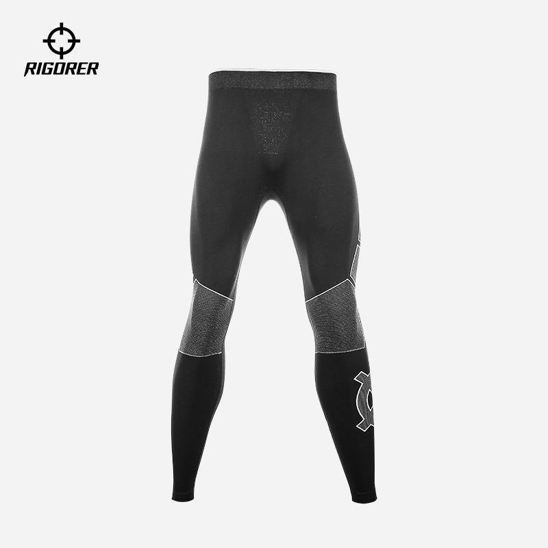 Compression Men's Compression Pants Base Layer Running Tights Breadthable Leggings - Rigorer Official Flagship Store