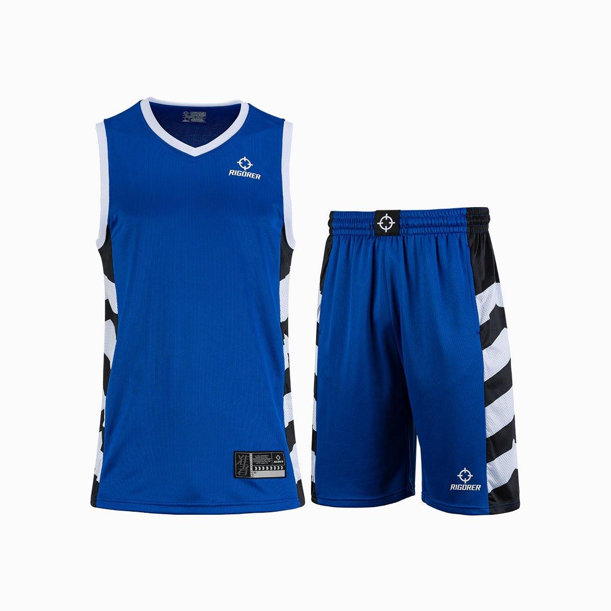 Rigorer Basketball Uniform Polyester Breathable Mesh Unisex Sublimation Light Weight Sports Wear - Rigorer Official Flagship Store
