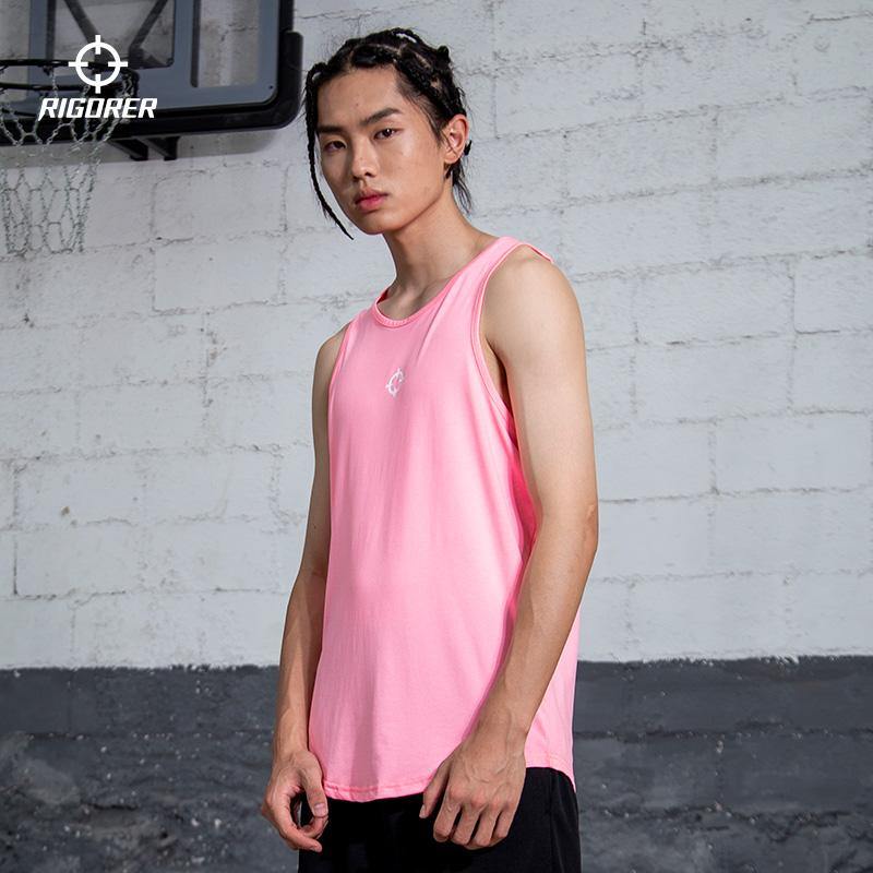 Mens Sports Reversible Basketball Jersey Quick Dry Fitness Gym Singlets Sleeveless Shirts - Rigorer Official Flagship Store