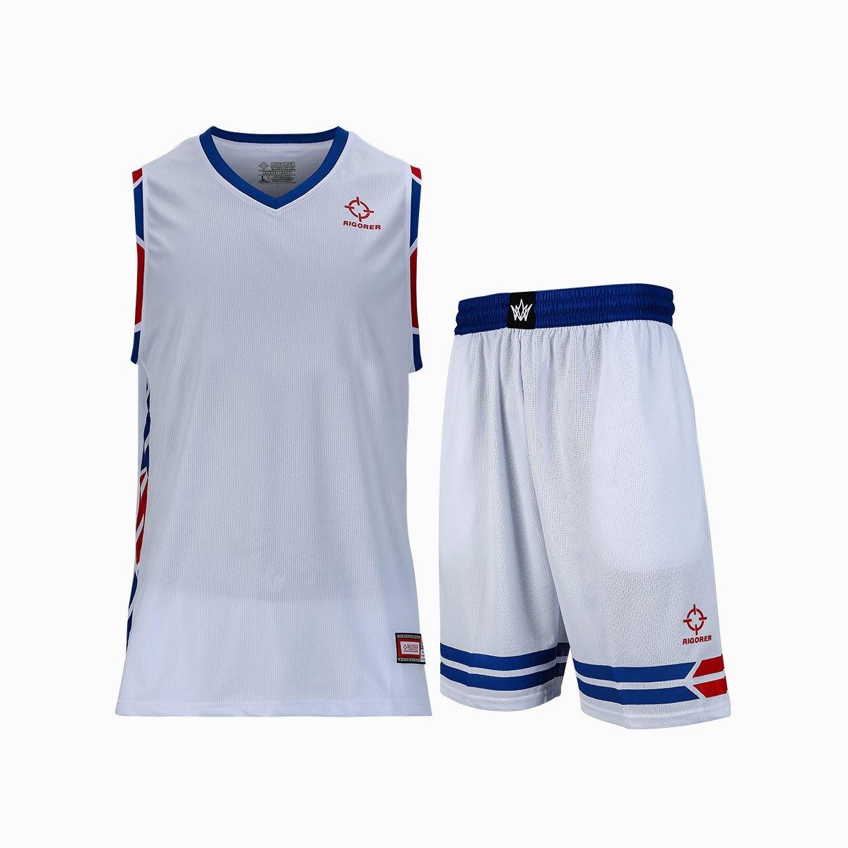 Men's Basketball Uniform Set Z119110105 - Black / XS