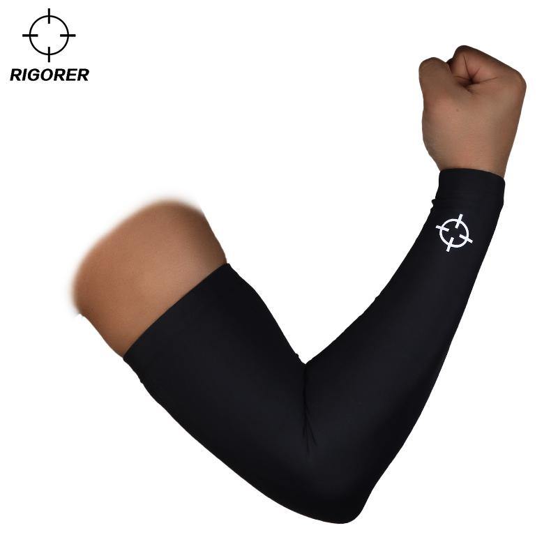 Rigorer Sports Wear Basketball Bracer Arm Protection Breathable Elastic Nylon - Rigorer Official Flagship Store