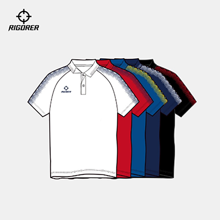 Sublimation POLO Shirt Custom Design Polyester Men - Rigorer Official Flagship Store