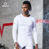 Pure Color Men's Sports Wear In Stock Compression Tops - Rigorer Official Flagship Store