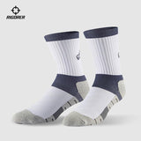 Rigorer Socks Running Elastic Ticken Towel Toe Basketball Sneakers Stockings Breathable - Rigorer Official Flagship Store