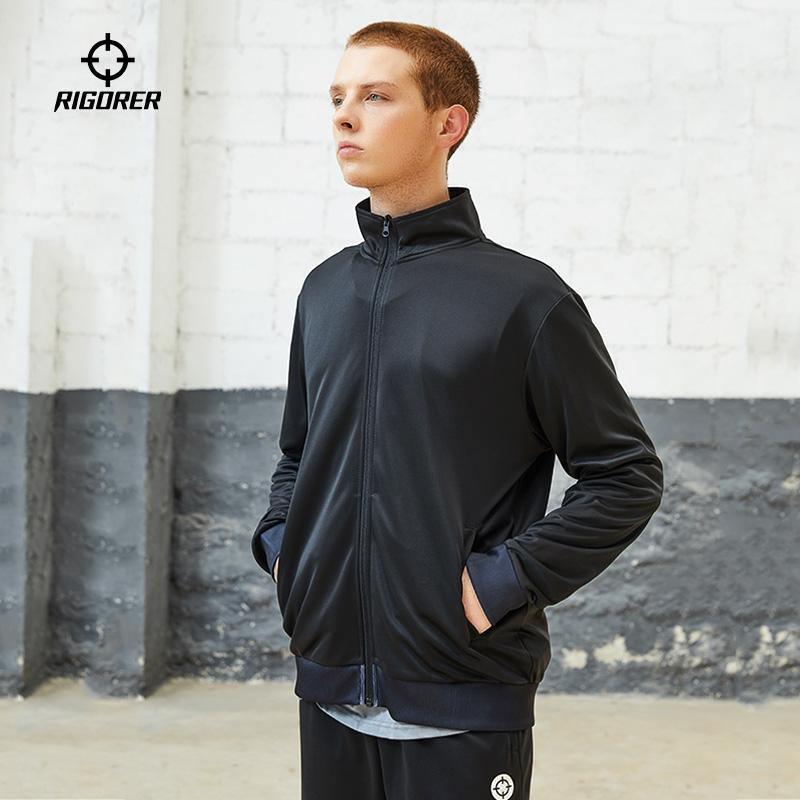 Rigorer Sports Wear Windbreaker Basketball Tracksuit Warm Breathable Cotton/Polyester - Rigorer Official Flagship Store