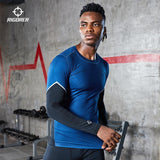 Pure Color Men's Sports Wear In Stock Compression Tops - Rigorer Official Flagship Store