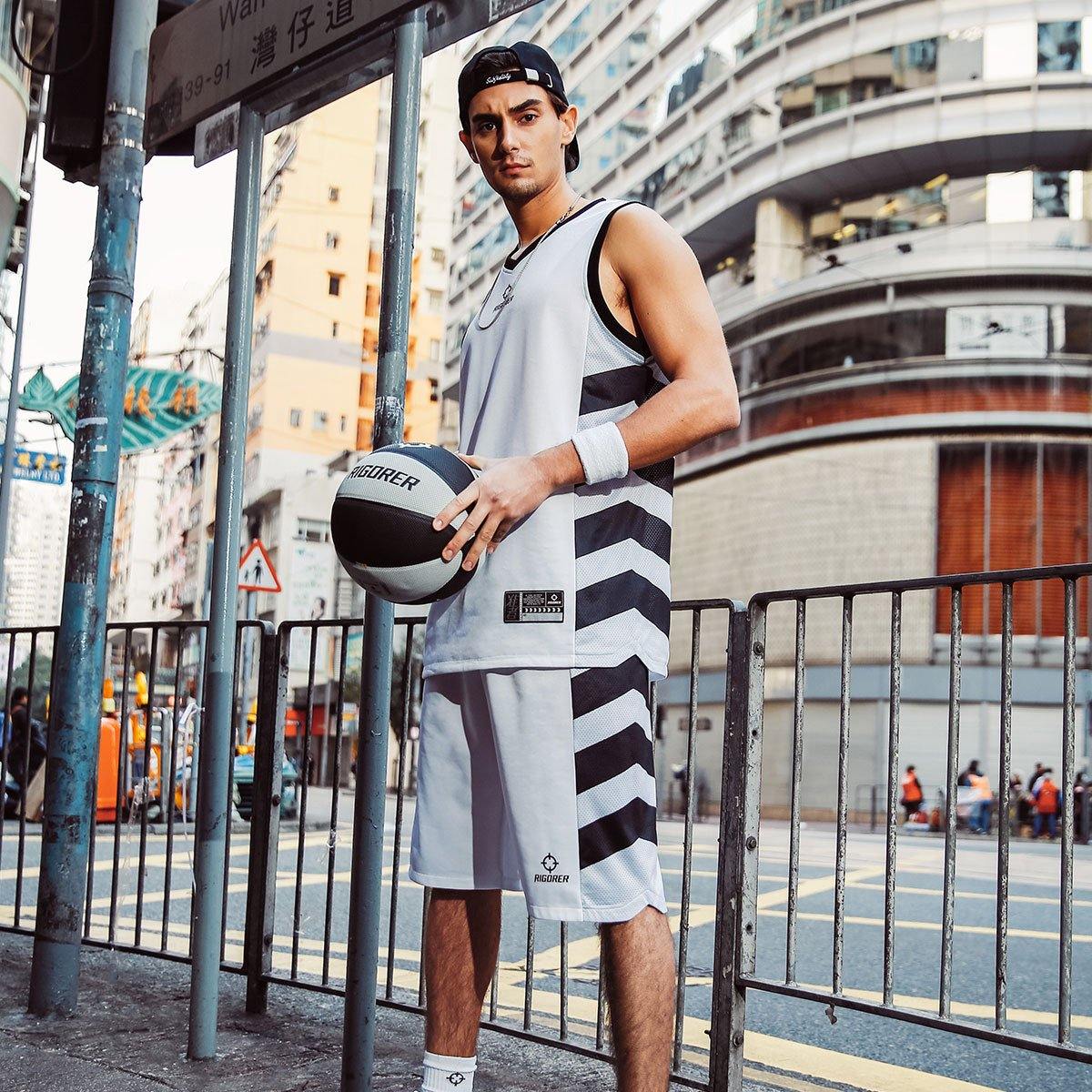 Rigorer Basketball Uniform Polyester Breathable Mesh Unisex Sublimation Light Weight Sports Wear - Rigorer Official Flagship Store