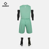 Multi Color Men's Polyester Breadthable Basketball Uniform - Rigorer Official Flagship Store
