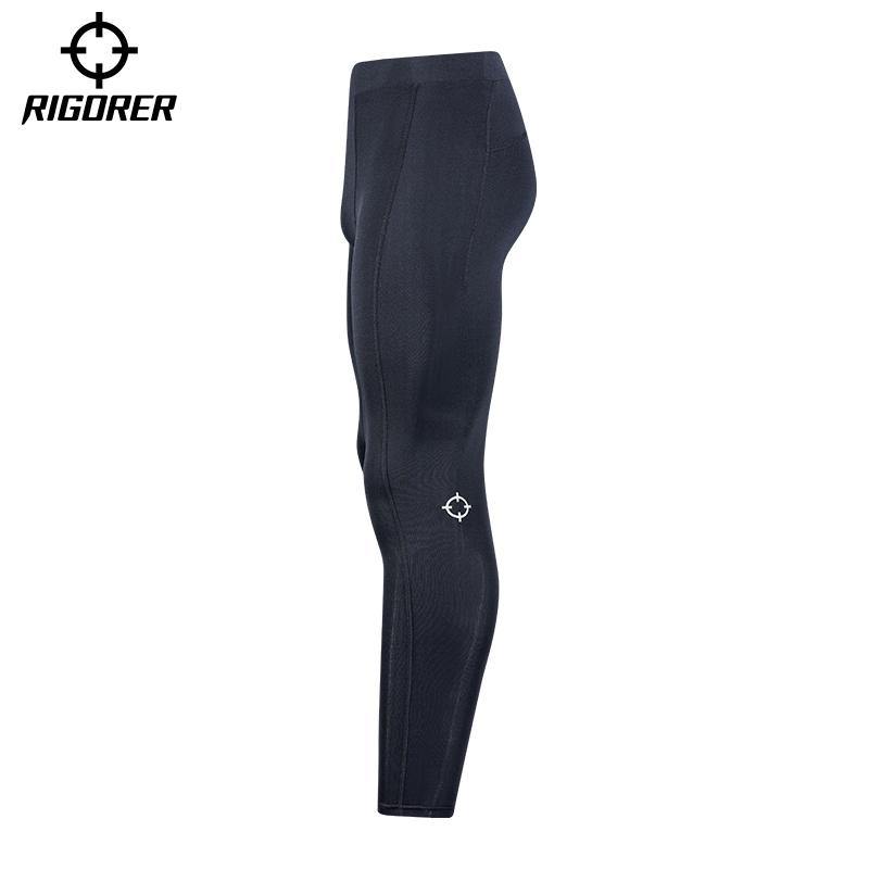 Blank Sports Men's Fitness Active Wear Black Color Compression Bottons - Rigorer Official Flagship Store