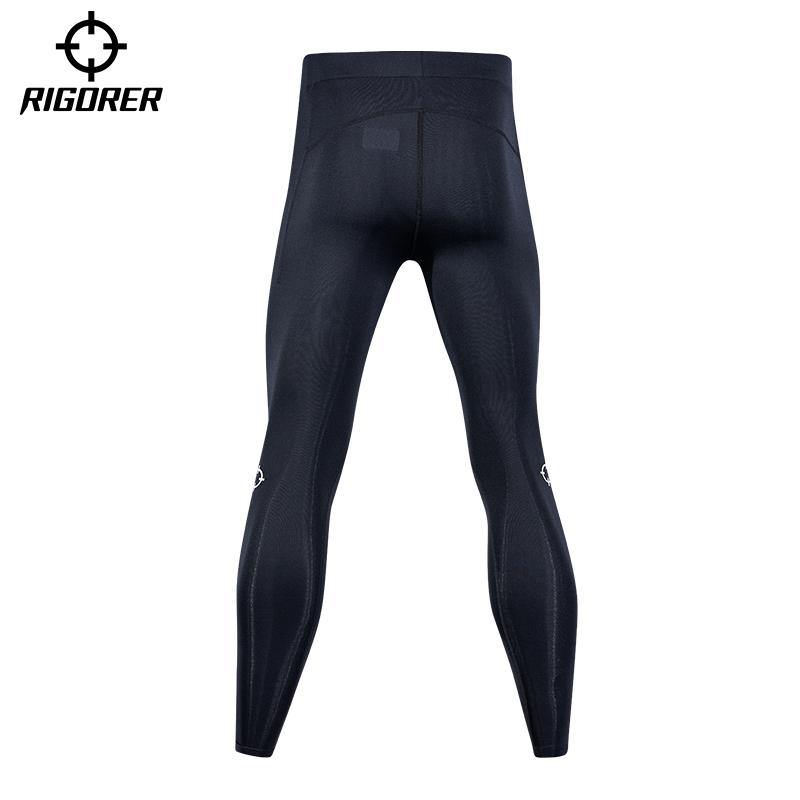 Blank Sports Men's Fitness Active Wear Black Color Compression Bottons - Rigorer Official Flagship Store