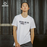 Round Neck Sports T-Shirts Polyester And Spandex Breadthable and Quck Drying Shorts Sleeve Shirts - Rigorer Official Flagship Store