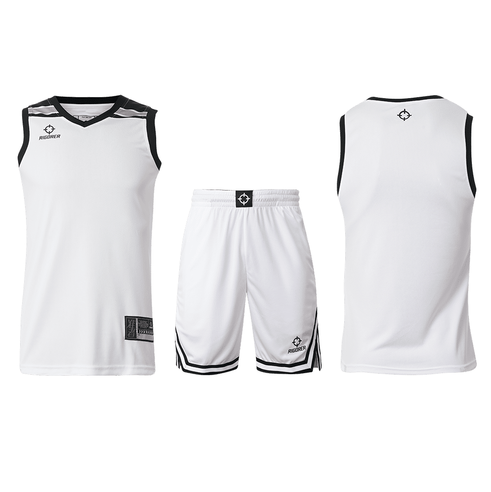Rigorer Basketball Uniform Latest Jerseys Design Color Black