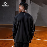 Rigorer Sweating Shirts Long Sleeve Gym Sports Wear Breathable Light Weight Men - Rigorer Official Flagship Store
