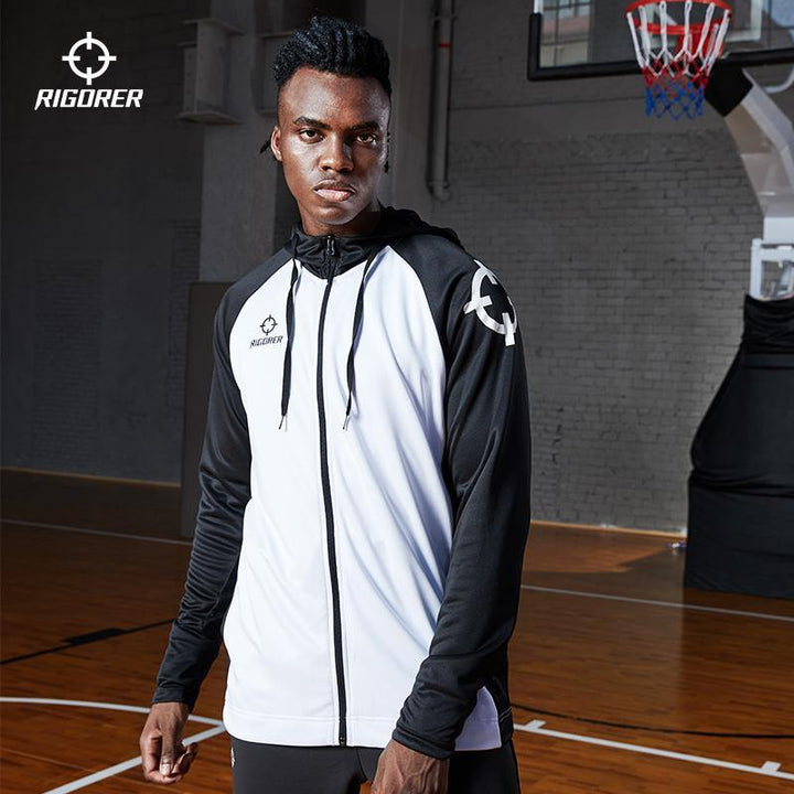 Rigorer Sports Wear Hoodies Sweatshirt Basketball Tracksuit Polyester Elastic - Rigorer Official Flagship Store