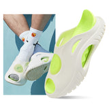New Design Shark Sandals Super Soft Waterproof Slipper 'Green/White' (Pack without box) [Z123260506-4]