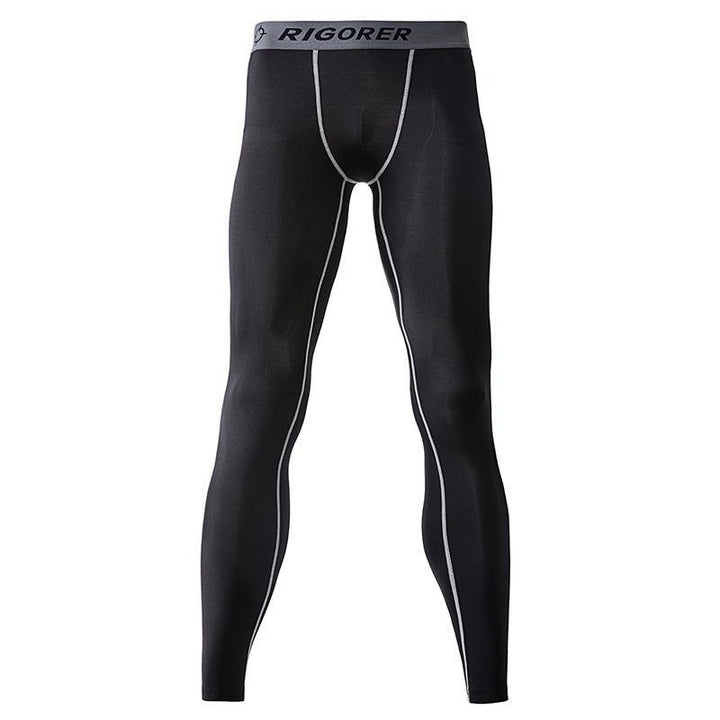 News Style Fashion Compression Pants Men's Sports Wear Active Wear - Rigorer Official Flagship Store